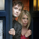 David Tennant and Billie Piper in Doctor Who.